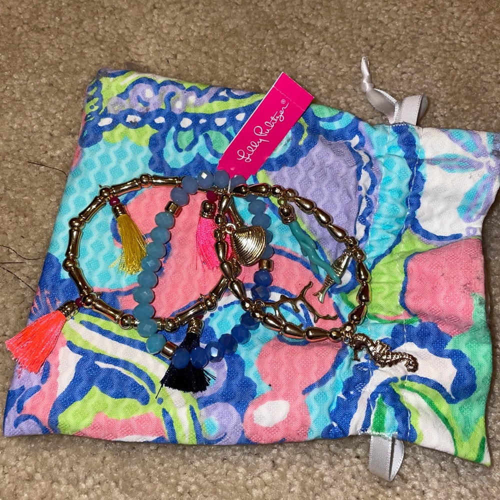 Lilly Pulitzer Bracelet Set